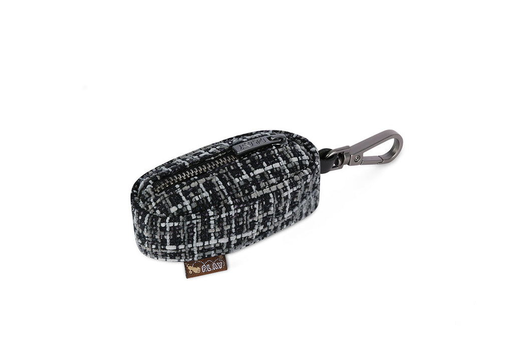 P.L.A.Y. Proper Pup Poop Bag Dispenser - Tweed Black/Gray