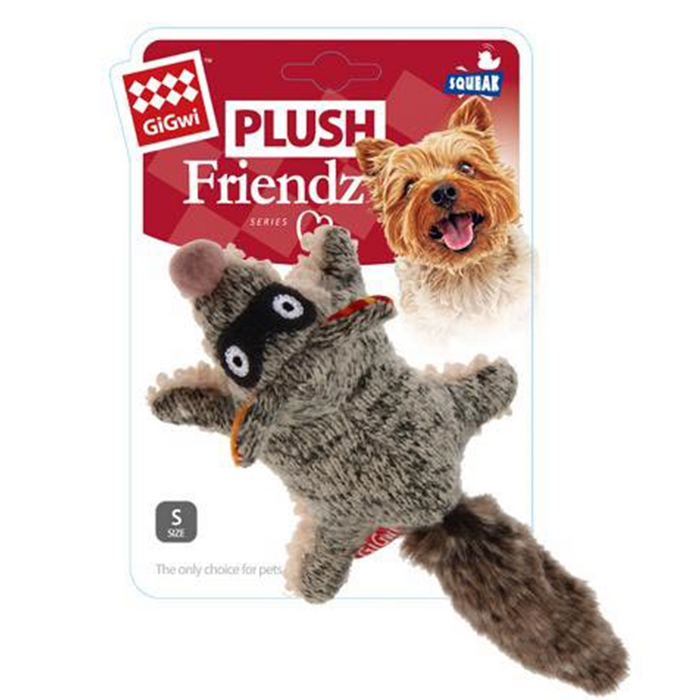 GiGwi Plush Friendz Mini Racoon