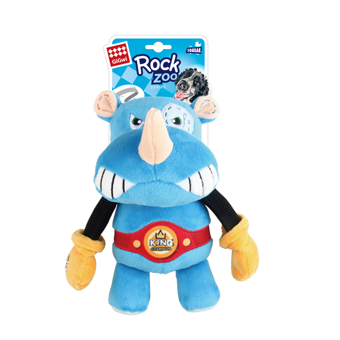 GiGwi Rock Zoo King Boxer - Rino