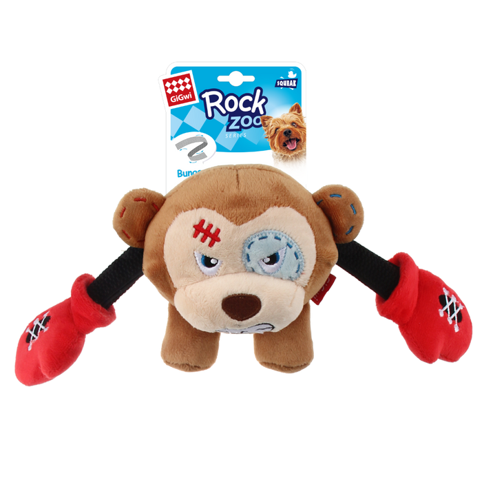 GiGwi Rock Zoo King Boxer - Monkey