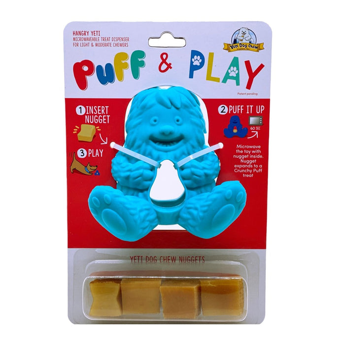 Yeti - Puff & Play Toy (Blue)