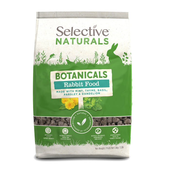 Selective Naturals Botanicals - Rabbit Food 1.5kg