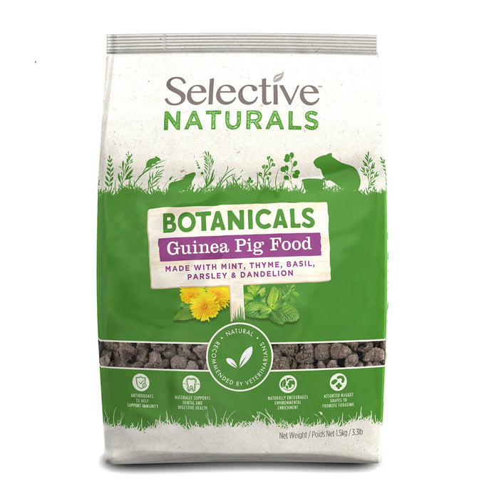 Selective Naturals Botanicals - Guniea Pig Food 1.5kg