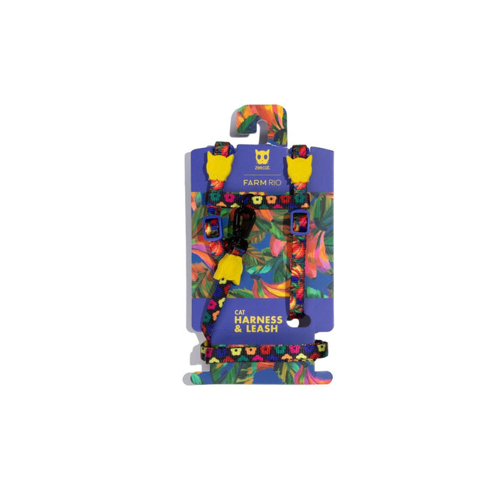 Zee.Cat Harness+Leash - Samba