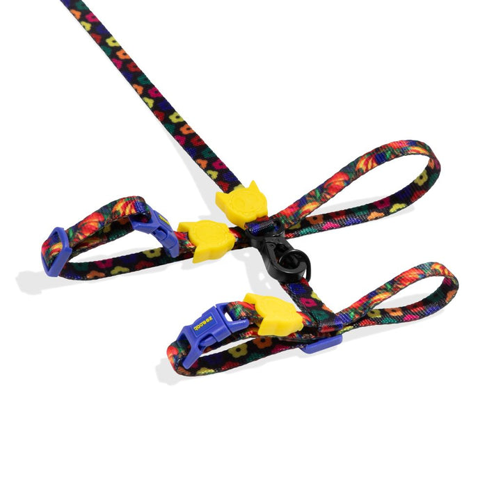 Zee.Cat Harness+Leash - Samba