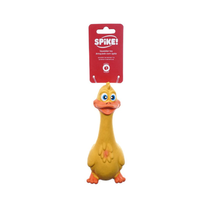 Spike Latex Duck Dog Toy