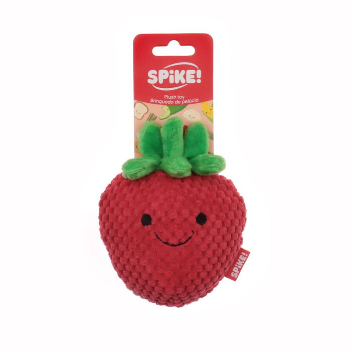 Spike Kawaii Strawberry Dog Toy