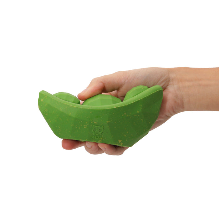 Zee.Dog Toy Super Veggiez - Green Peas