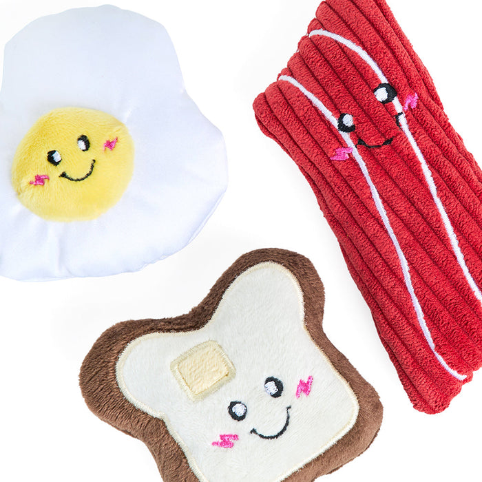 ZippyPaws Miniz 3-Pack - Breakfast