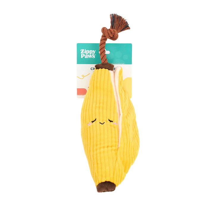 ZippyPaws Crinkle Crops - Banana