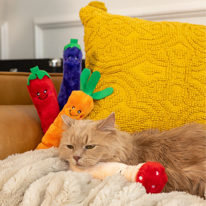 LAST ONE LEFT!  ZippyClaws Cat Toy Kickerz Mushroom