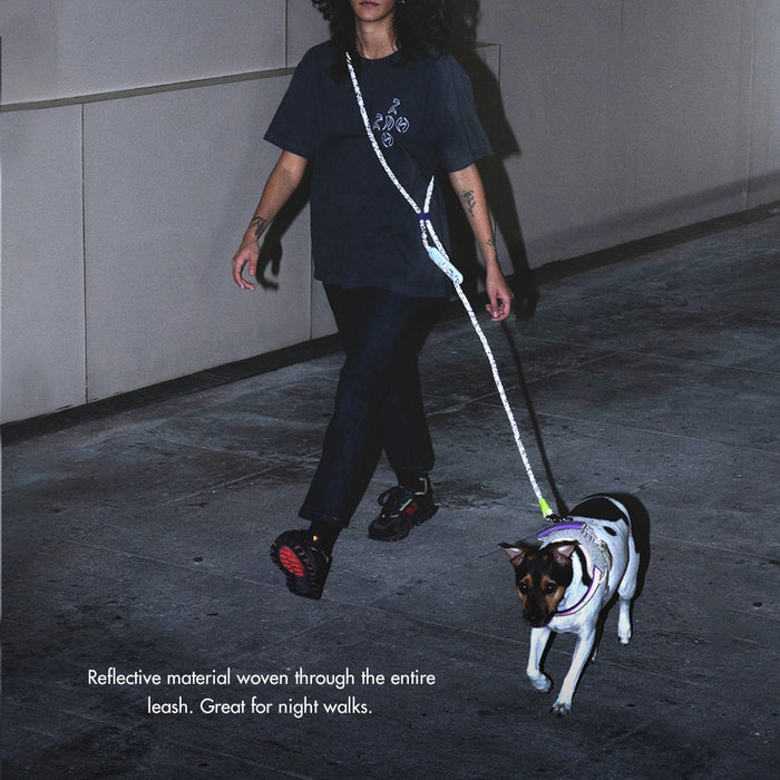 Zee.Dog Hands-Free Leash - Reflective Nox