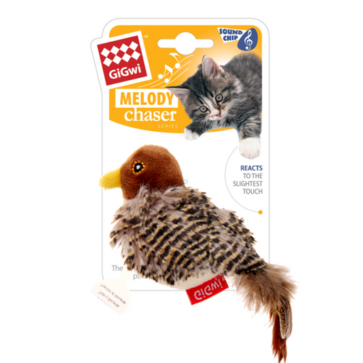 GiGwi Melody Chaser Cat Toy Bird