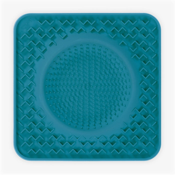 Messy Mutts - Silicon Therapeutic Licking Bowl Mat (Blue)