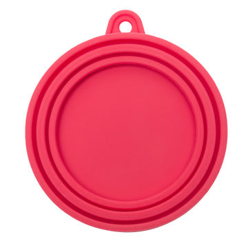 Messy Mutts - Silicone Universal Can Cover, Fits 3 Can Sizes (Watermelon)