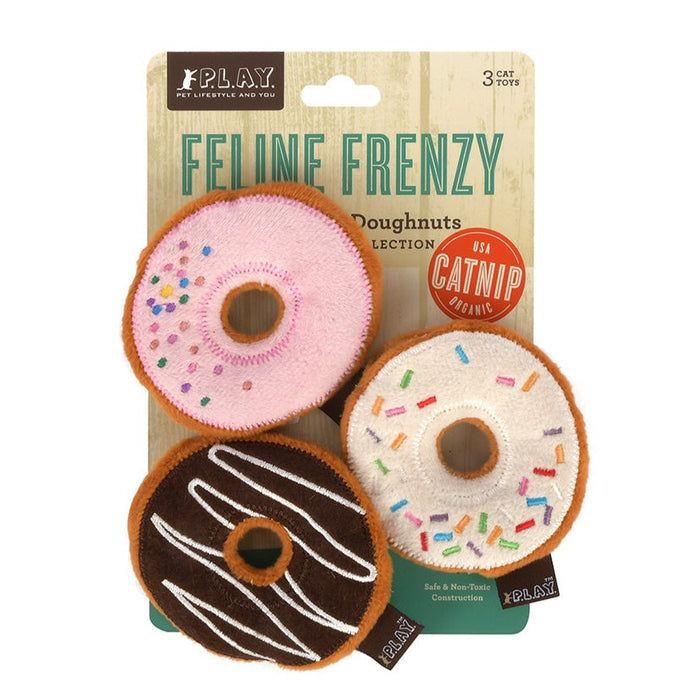 P.L.A.Y. Feline Frenzy Cat Toy - Kitty Kreme Doughnuts (3)