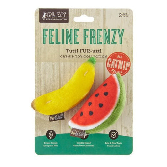 P.L.A.Y. Feline Frenzy Cat Toy - Tropical Fruits (2)