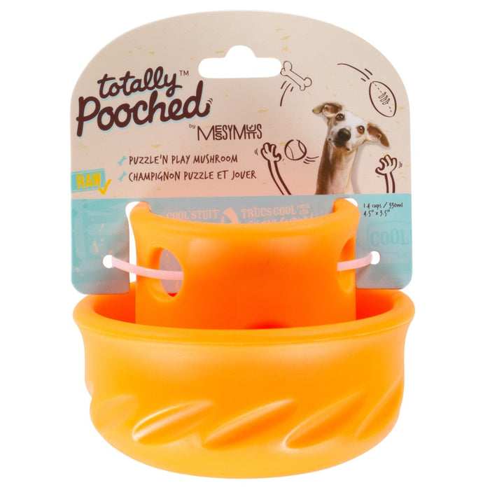 Messy Mutts - Totally Pooched Puzzle 'n Play Mushroom (Orange)