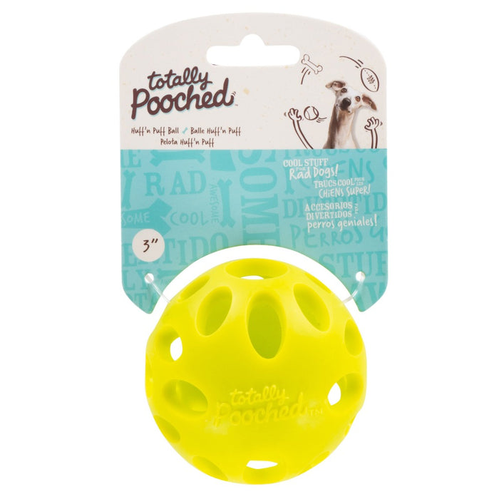 Messy Mutts -Totally Pooched Huff'n Puff Ball (Green)