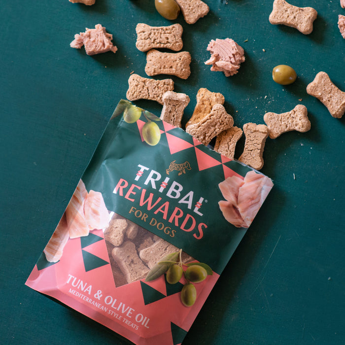 Mediterranean style dog treats