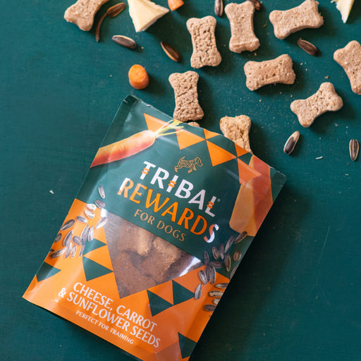 Cheese, Carrot & Sunflower Seed treats for dogs