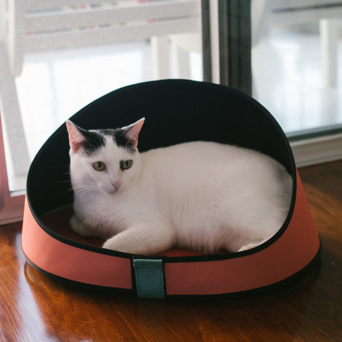 Zee.Cat Bed - Terracotta