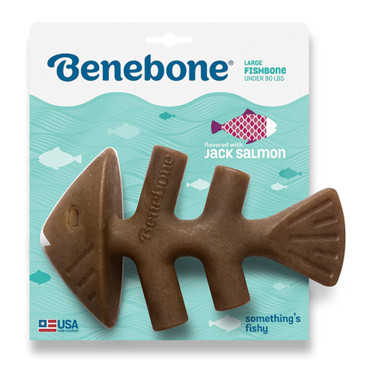 Benebone Fishbone Toy - For Large Dogs in New Zealand