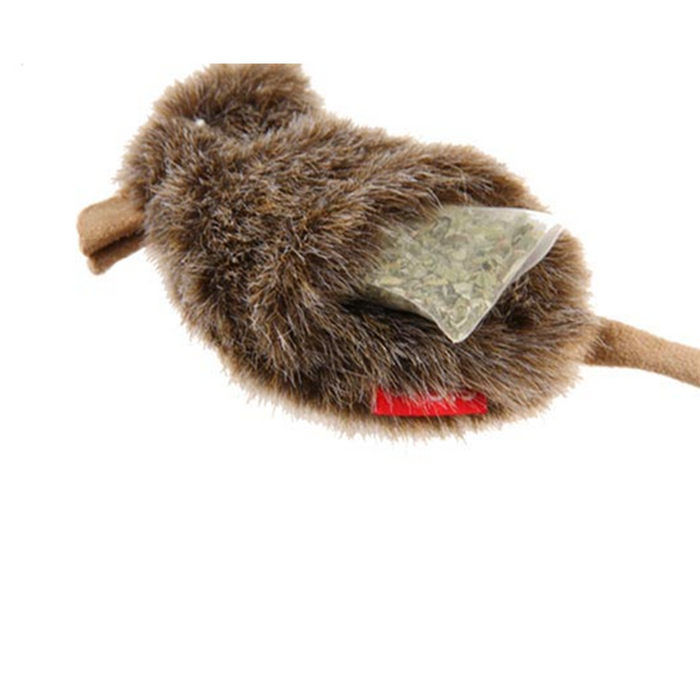 GiGwi Refillable Catnip Natural Toy Mouse