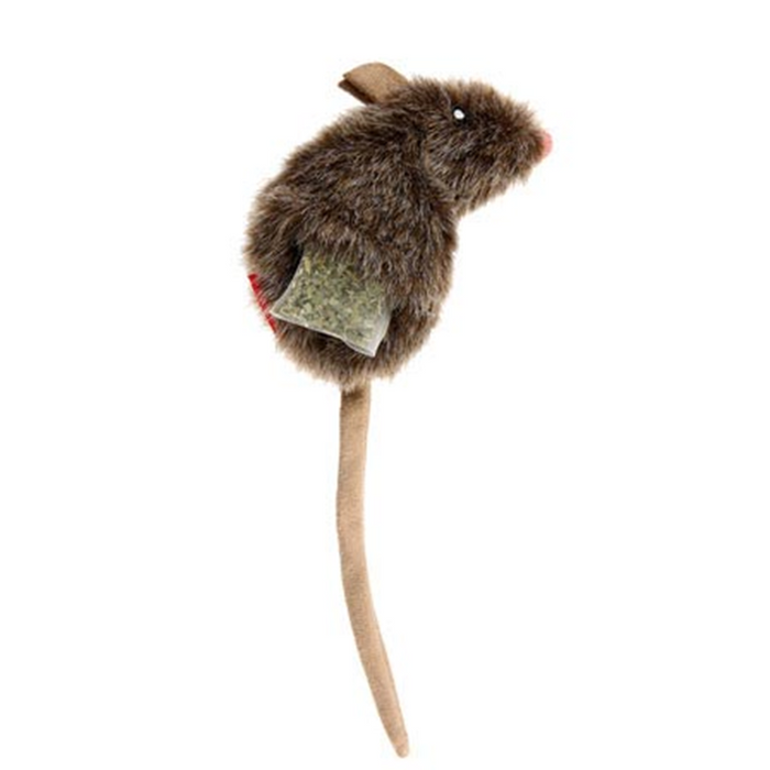 GiGwi Refillable Catnip Natural Toy Mouse