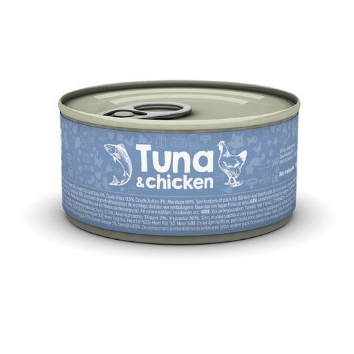 Naturals Tuna & Chicken 85g flavor cat food