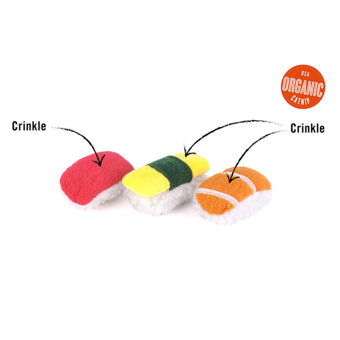 P.L.A.Y. Feline Frenzy Cat Toy - Sushi (3)