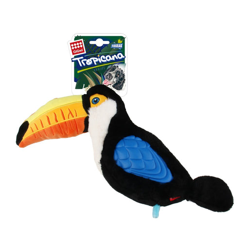 GiGwi Tropicana Toucan Plush Dog Toy