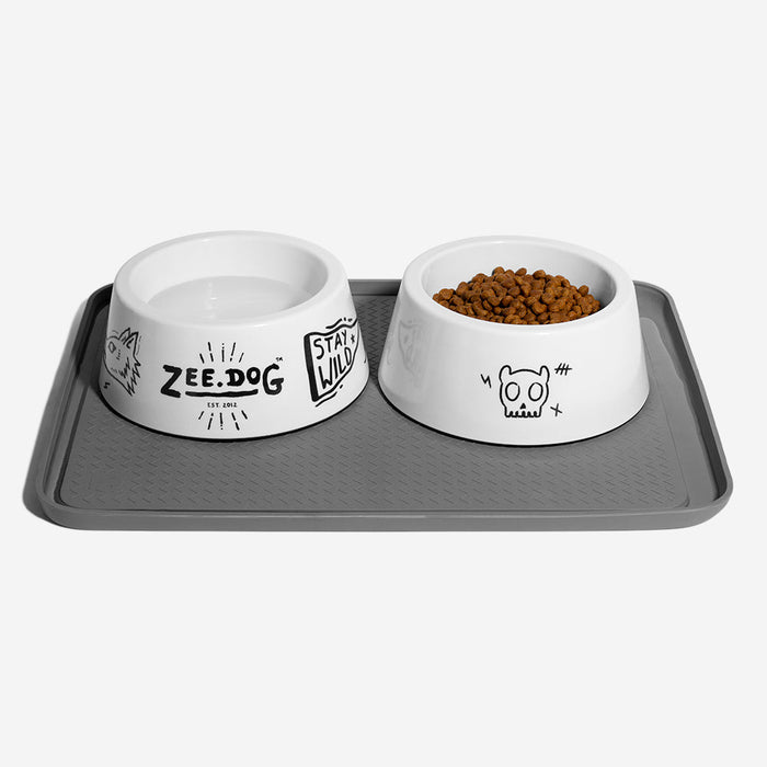 Zee.Dog Feeding Mat - Grey